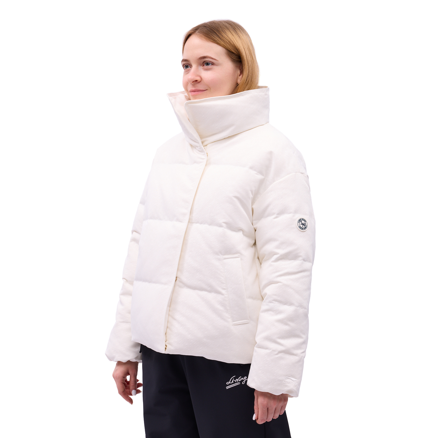 AYMV308-2 Пуховик Sports Style белый